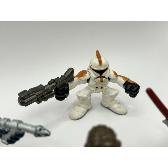 Star Wars Galactic Heroes Figures Snowtrooper, Anakin, Jango Fett Lot of 8 - Picture 6 of 11